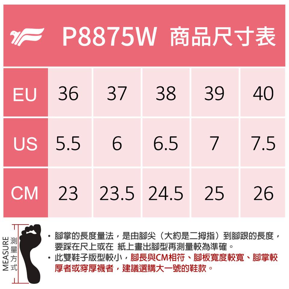 此雙鞋子版型較小,腳長與CM相符、腳板寬度較寬、腳掌較