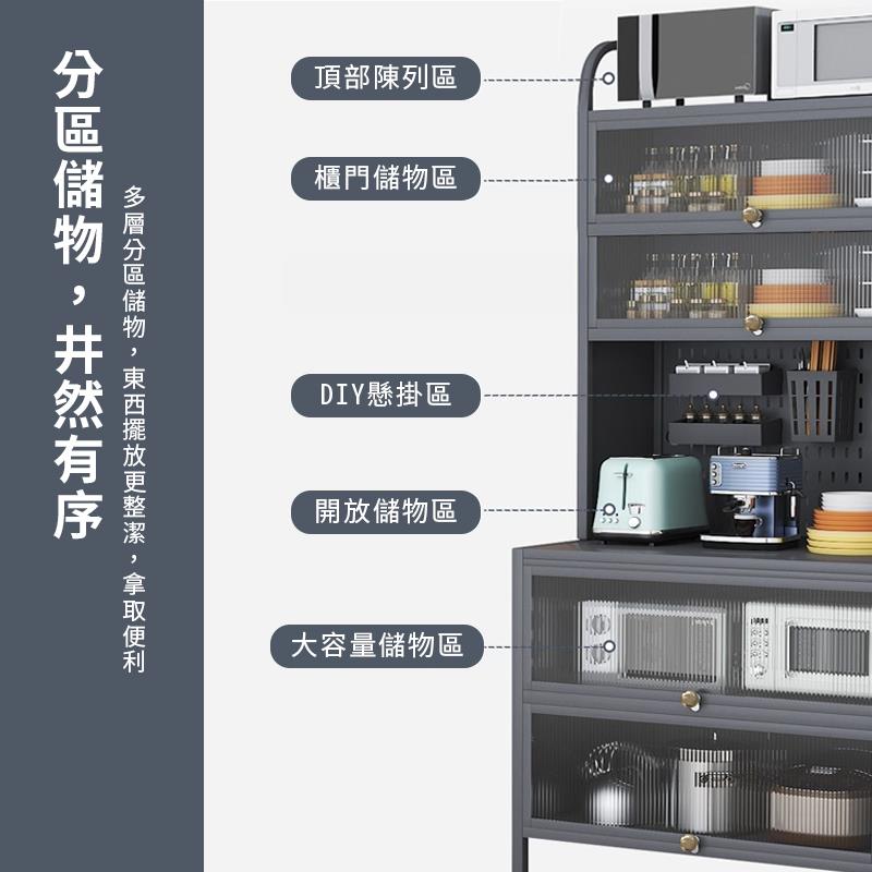 多層分區儲物,東西擺放更整潔,拿取便利