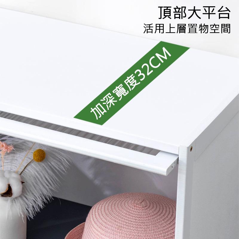 頂部大平台 活用上層置物空間 加深寬度32CM 