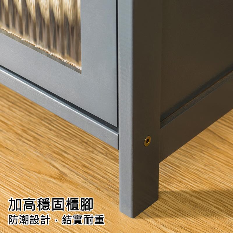 加高穩固櫃腳 防潮設計,結實耐重 