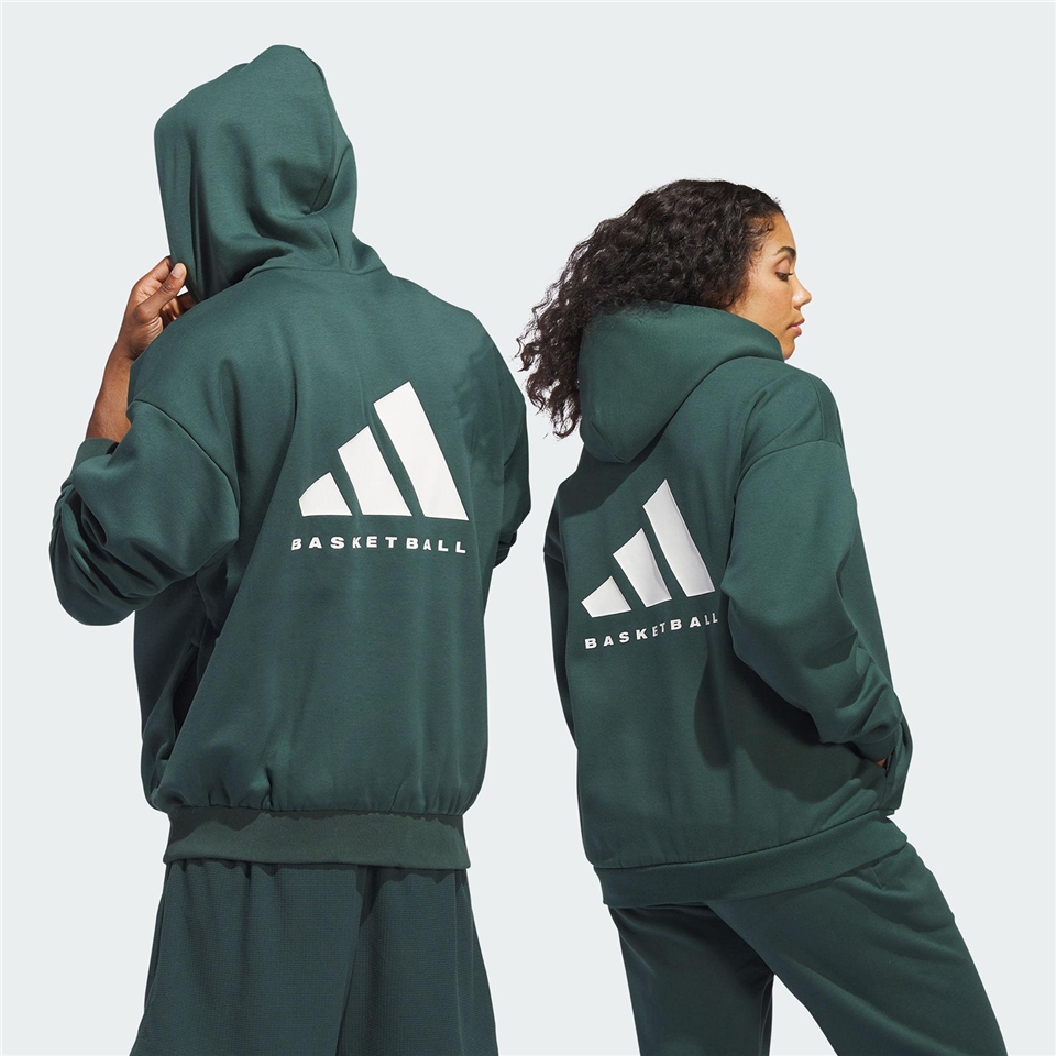 Adidas Originals Collegiate Badge Hoodie (Collegiate Green) Men's IL2354