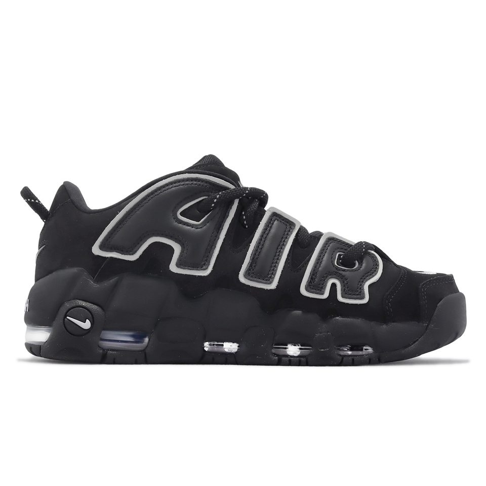 Nike x AMBUSH Air More Uptempo Low 黑白聯名男鞋大AIR 低筒FB1299