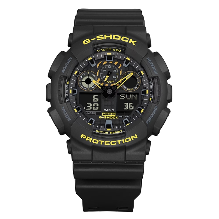 メール便送料無料対応可】 美品CASIO 数回着用のみ G-SHOCK GA−100BY