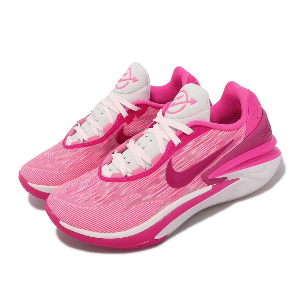 Nike 籃球鞋Air Zoom G.T. Cut 2 EP Hyper Pink 粉紅男鞋乳癌平民版