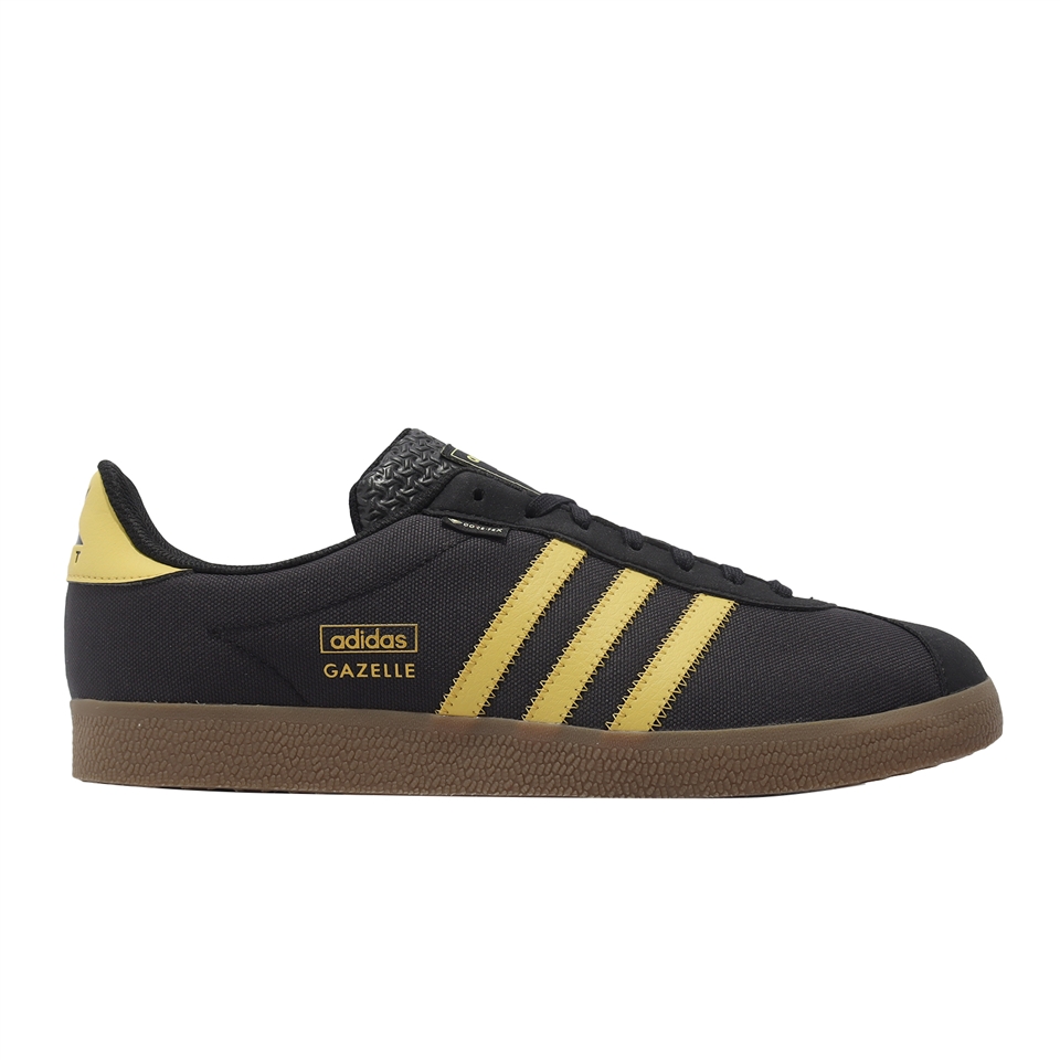 adidas 休閒鞋Gazelle DCDT GTX 男鞋女鞋黑黃防水聯名復古愛迪達IE8480