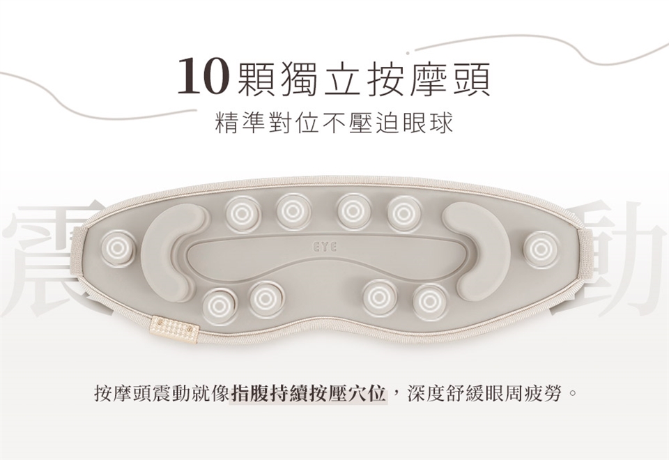 3ZeBra三隻斑馬 G05-40 點震穴位 按摩眼罩 - 詳情2