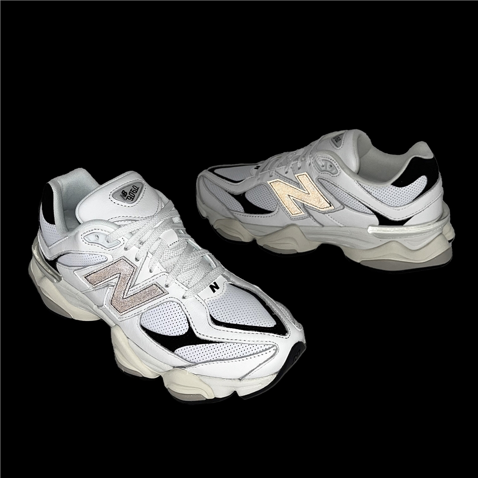 New Balance 休閒鞋9060 男鞋白黑IU 李知恩著用款復古厚底NB 紐巴倫