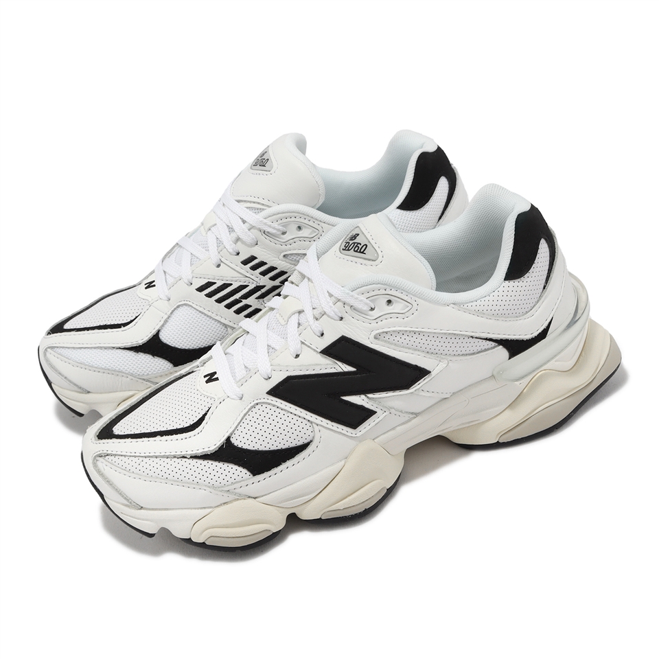 New Balance 休閒鞋9060 男鞋白黑IU 李知恩著用款復古厚底NB 紐巴