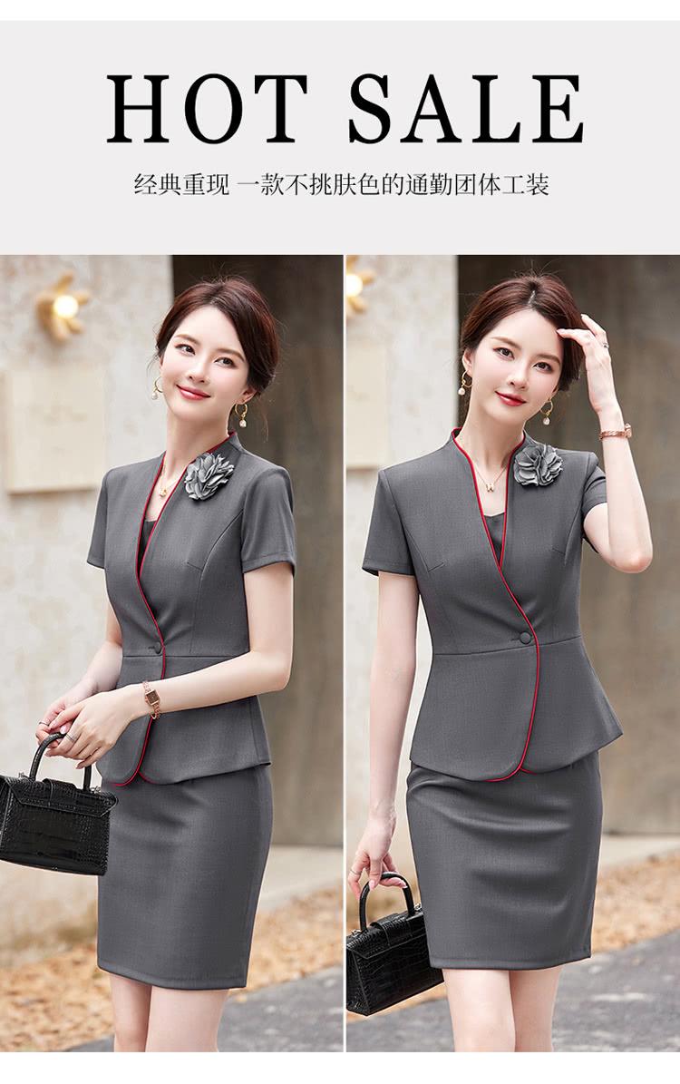 经典重现 一款不挑肤色的通勤团体工装 