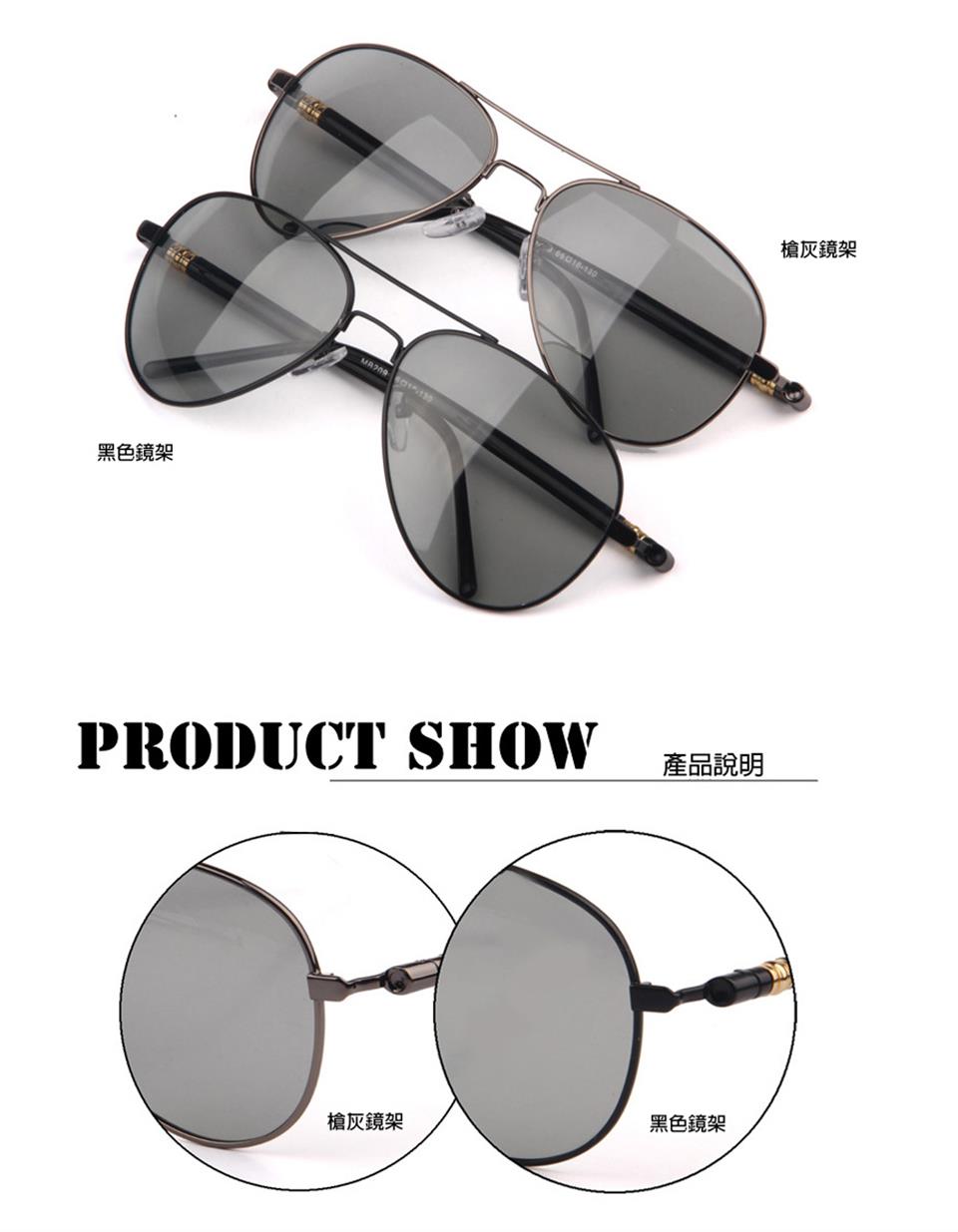 黑色鏡架 槍灰鏡架 產品說明 黑色鏡架 槍灰鏡架