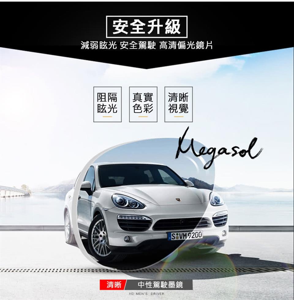 減弱眩光 安全駕駛 高清偏光鏡片
