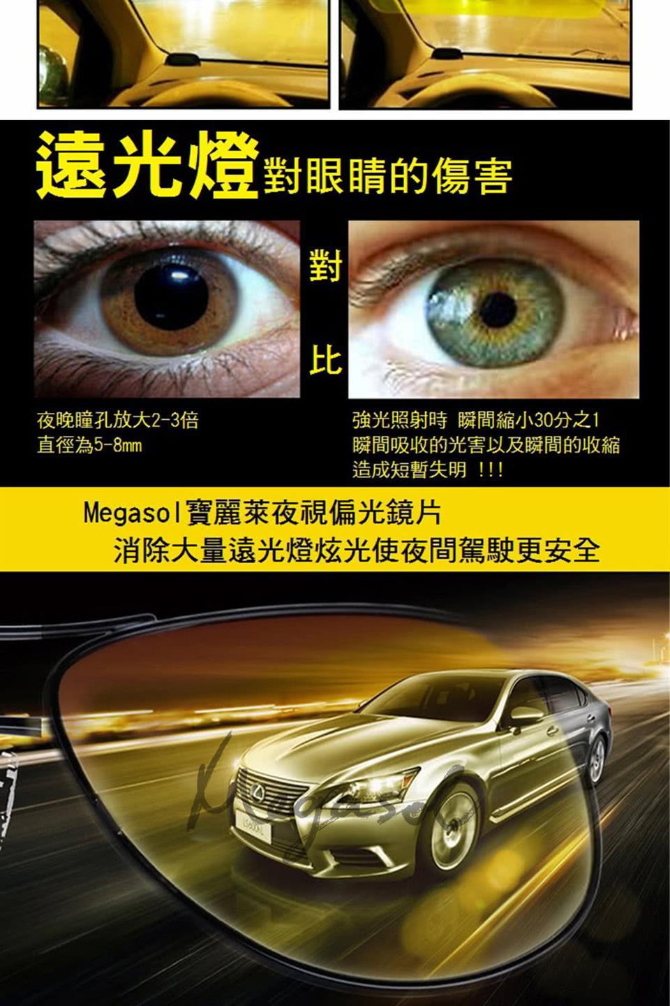 消除大量遠光燈炫光使夜間駕駛更安全