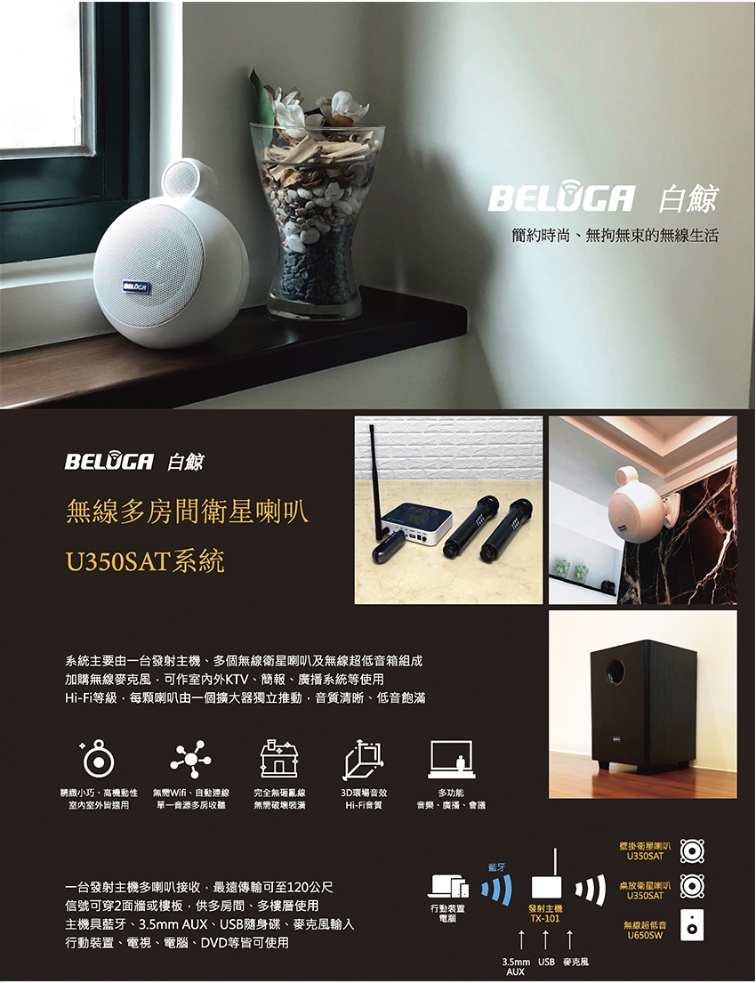 BELUGA白鯨牌 U350SAT - 詳情4
