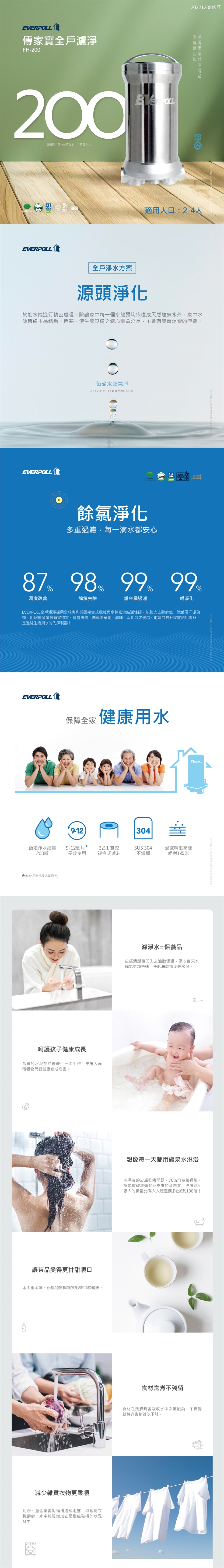 EVERPOLL愛科濾淨 FH-200 - 詳情1