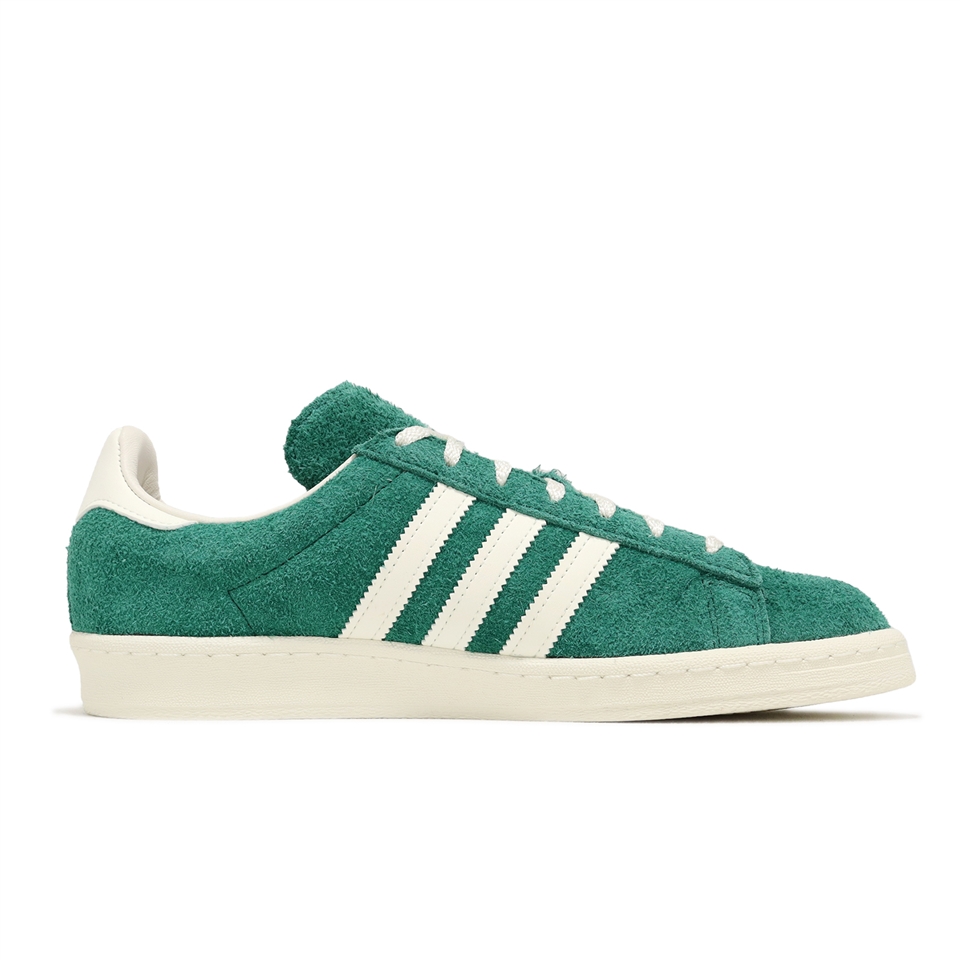 adidas 休閒鞋Campus 80s 男鞋綠白麂皮復古London Green 愛迪達GY4581