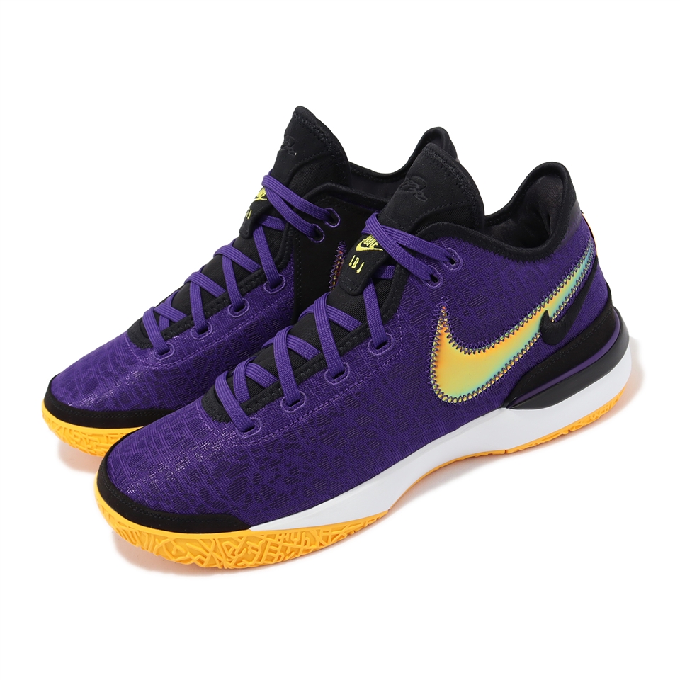 Nike 籃球鞋LeBron NXXT Gen EP Lakers 男鞋紫金湖人配色中筒LBJ