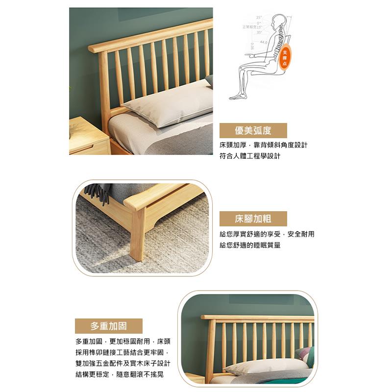 多重加固,更加穩固耐用,床頭