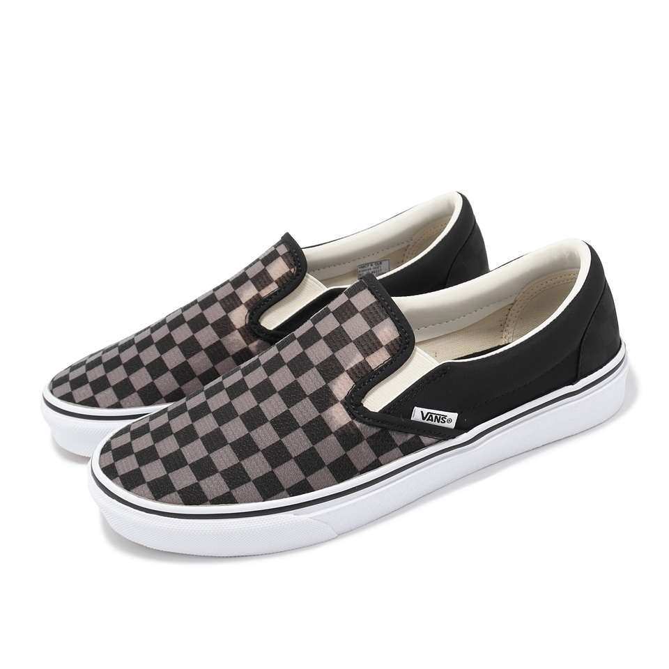 Vans 休閒鞋V98CF N. CLR Slip On 男鞋黑白棋盤格懶人鞋日本線低筒板鞋