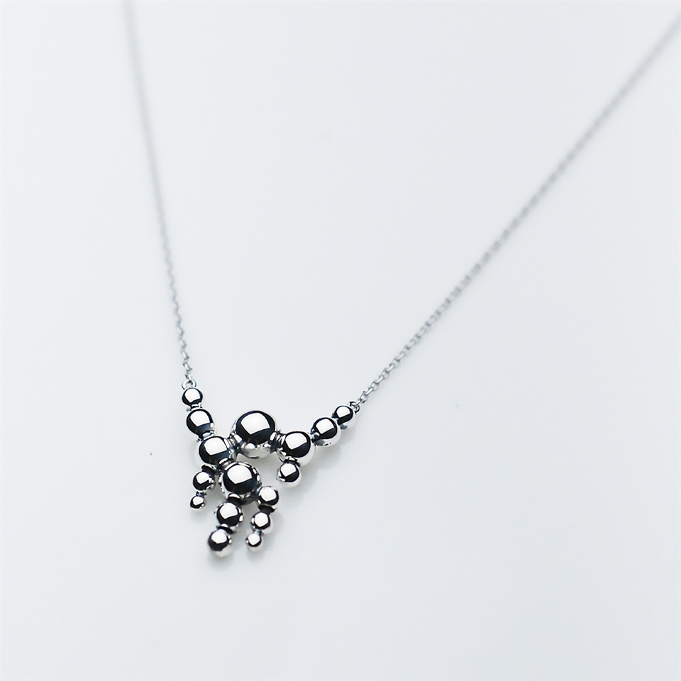 Georg Jensen 喬治傑生】Moonlight Grapes #551M 吊燈葡萄純銀