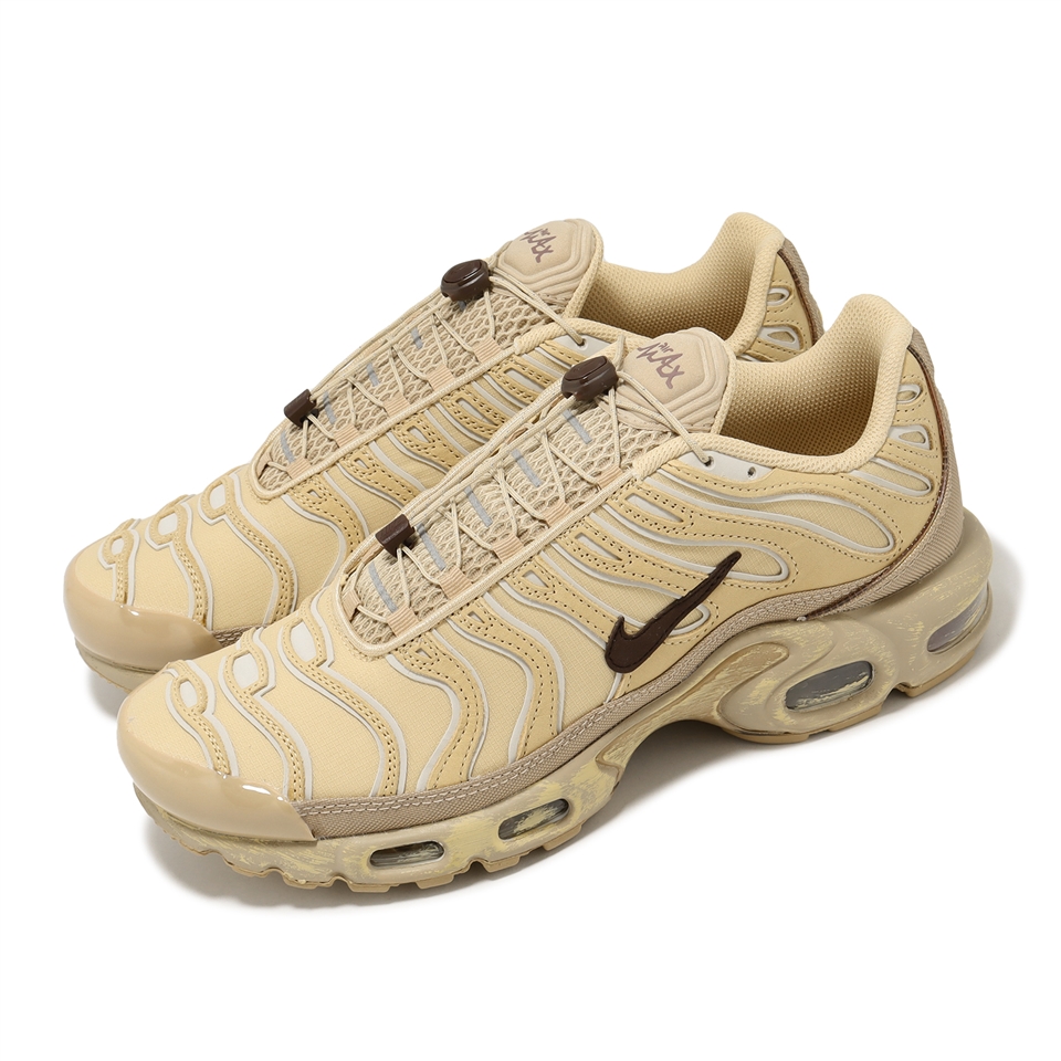 Nike 休閒鞋Air Max Plus Sesame 男鞋小麥色復古氣墊運動鞋FZ5049