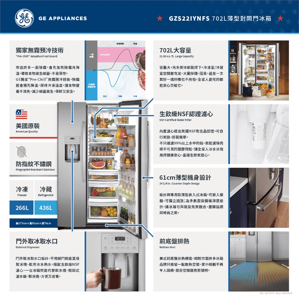 GE奇異 GZS22IYNFS - 詳情5