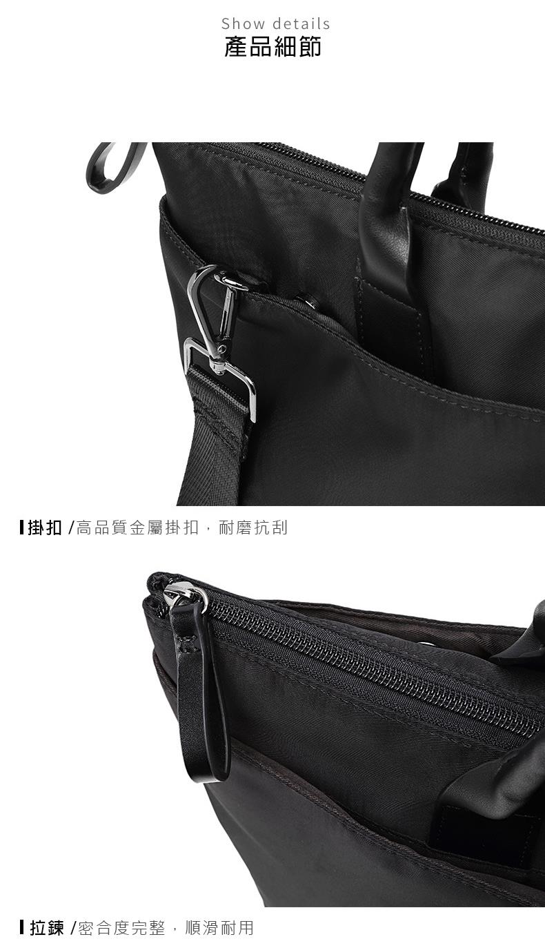 產品細節 掛扣 高品質金屬掛扣,耐磨抗刮 拉鍊 密合度完整,順滑耐用 