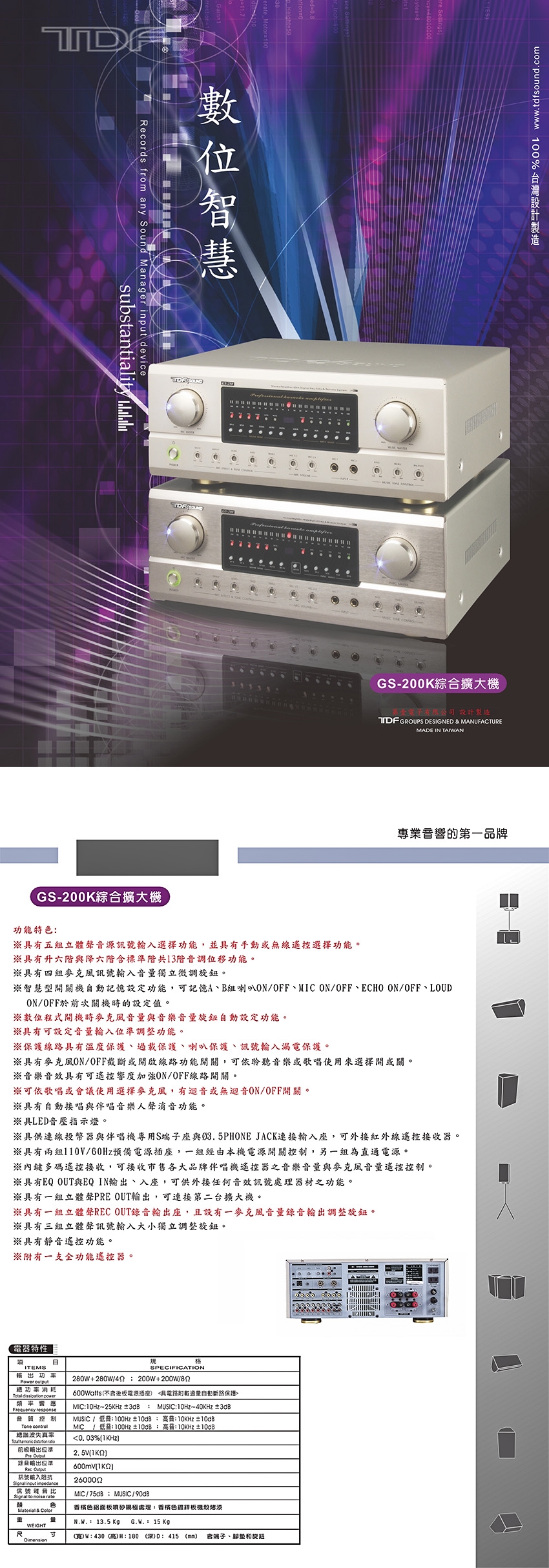 TDF GS-200K - 詳情3