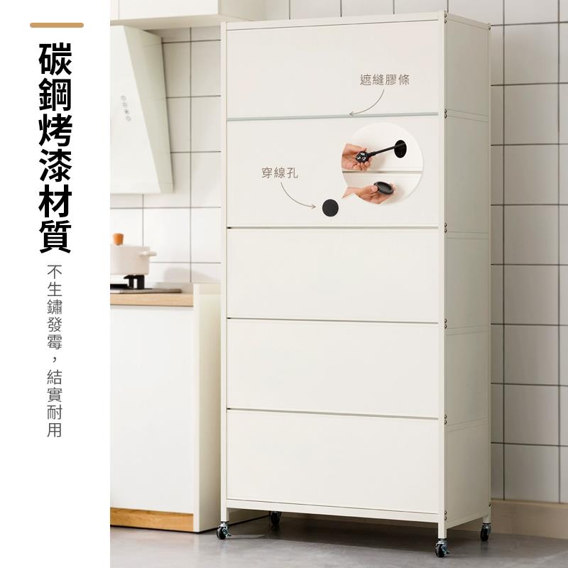 碳鋼烤漆材質 不生鏽發霉,結實耐用 穿線孔 遮縫膠條 
