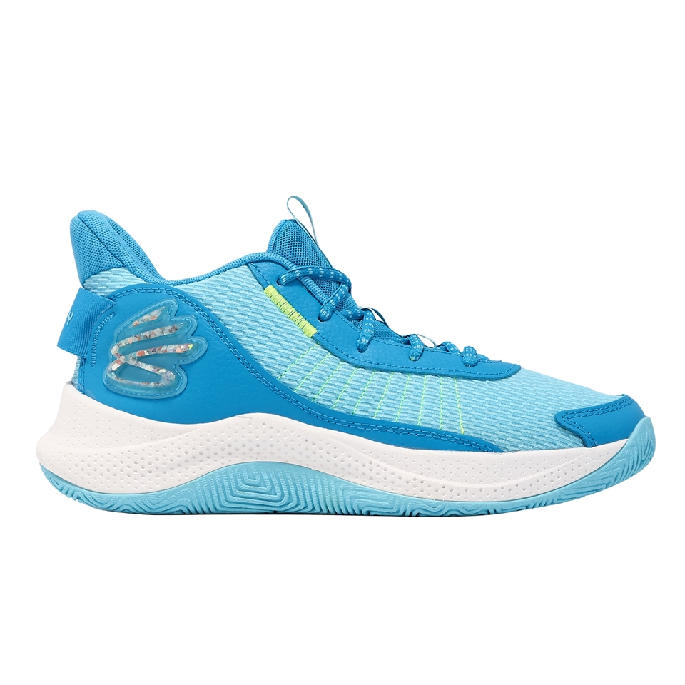 Under Armour 籃球鞋Curry 3Z7 男鞋藍白Curry 咖哩子系列緩衝高