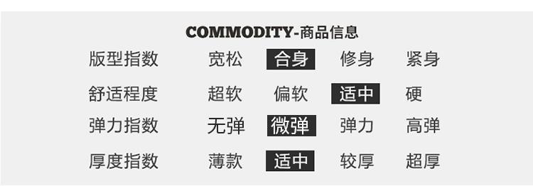 COMMODITY商品信息
