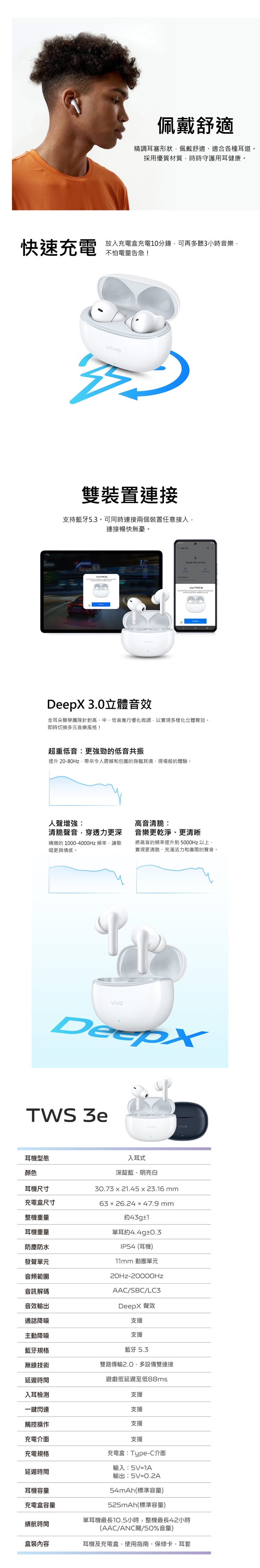 vivo TWS 3e - 詳情1