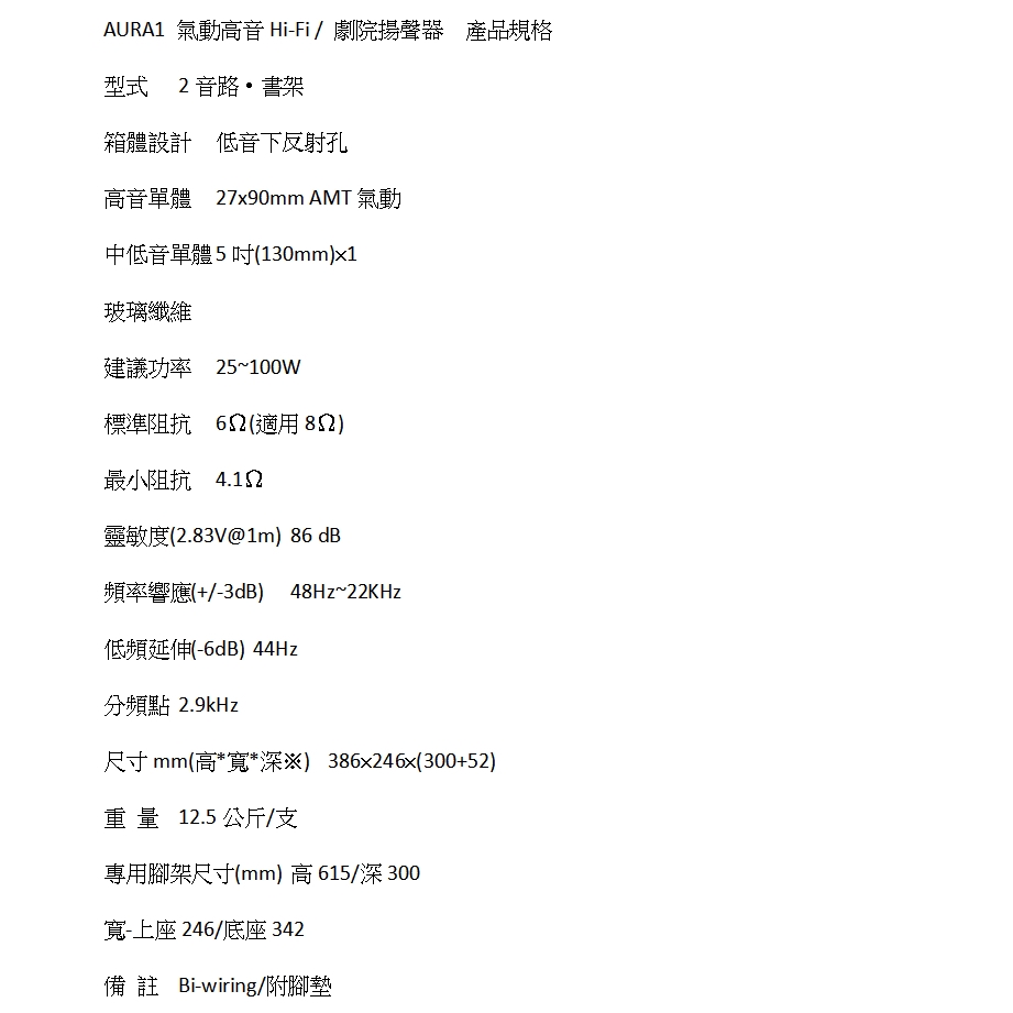 Wharfedale AURA 1 - 詳情4