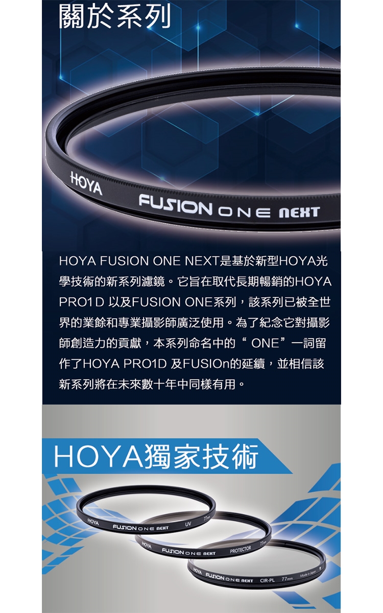 HOYA FUSION ONE NEXT PROTECTOR - 詳情5