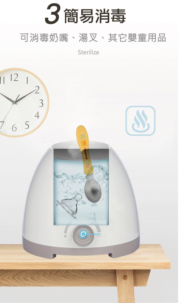 3簡易消毒 可消毒奶嘴、湯叉、其它嬰童用品 
