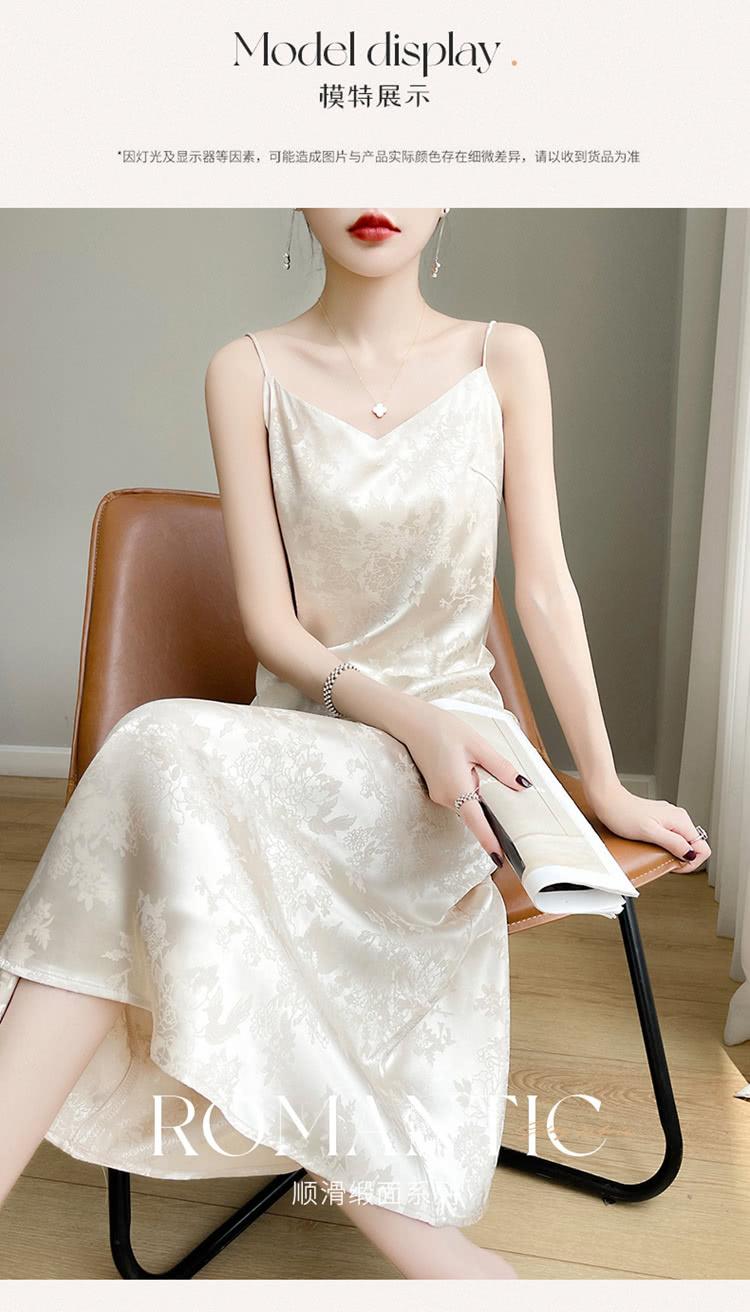 模特展示 因灯光及显示器等因素,可能造成图片与产品实际颜色存在细微差异,请以收到货品为准 顺滑缎面系 