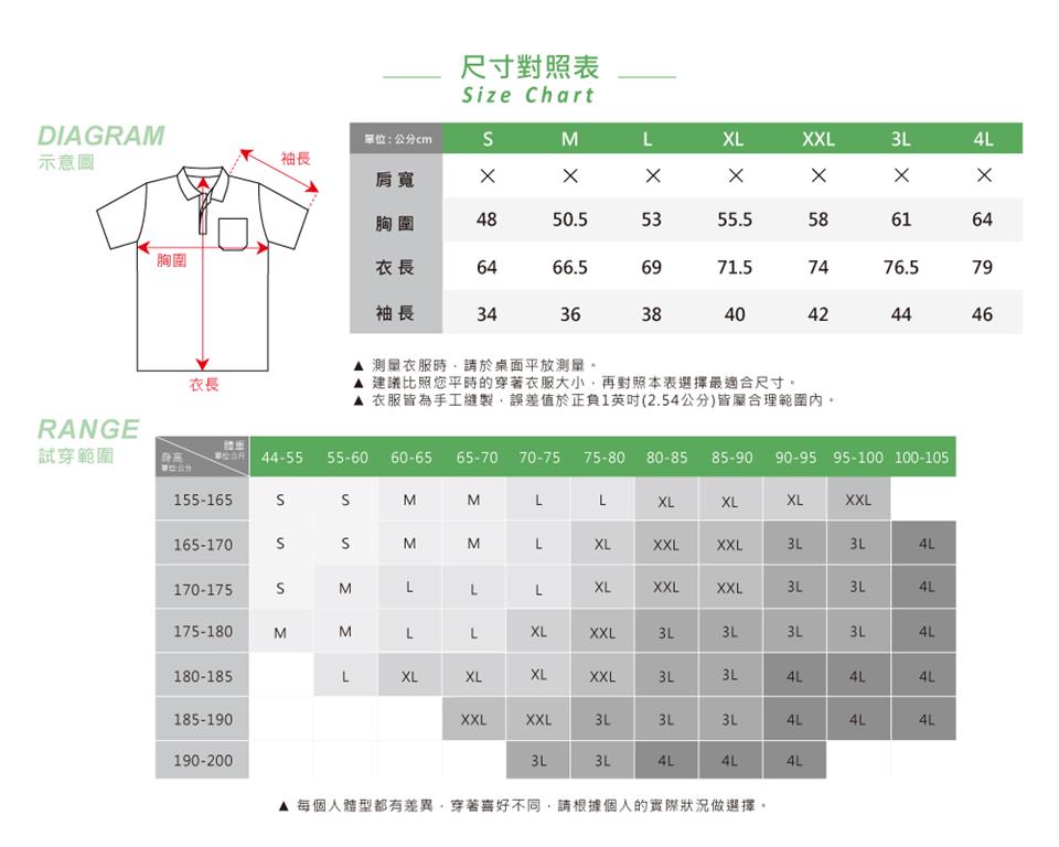衣服皆為手工縫製,誤差值於正負1英吋2.54公分皆屬合理範圍內。