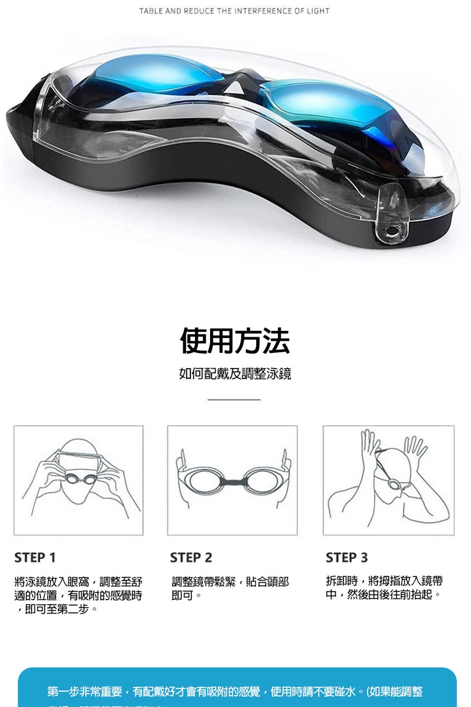 第一步非常重要,有配戴好才會有吸附的感覺,使用時請不要碰水。如果能調整