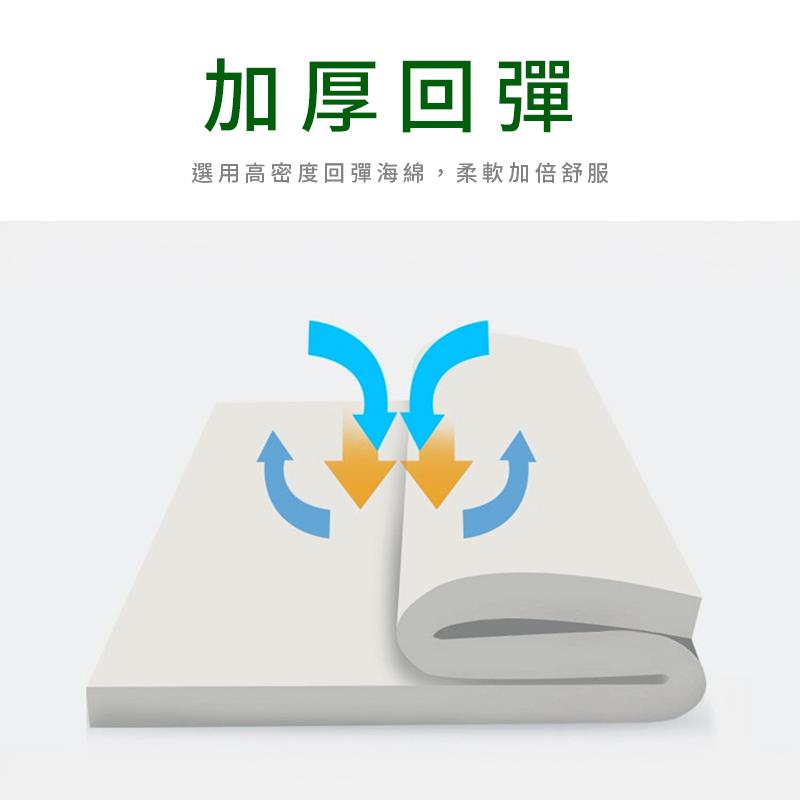 加厚回彈 選用高密度回彈海綿,柔軟加倍舒服 
