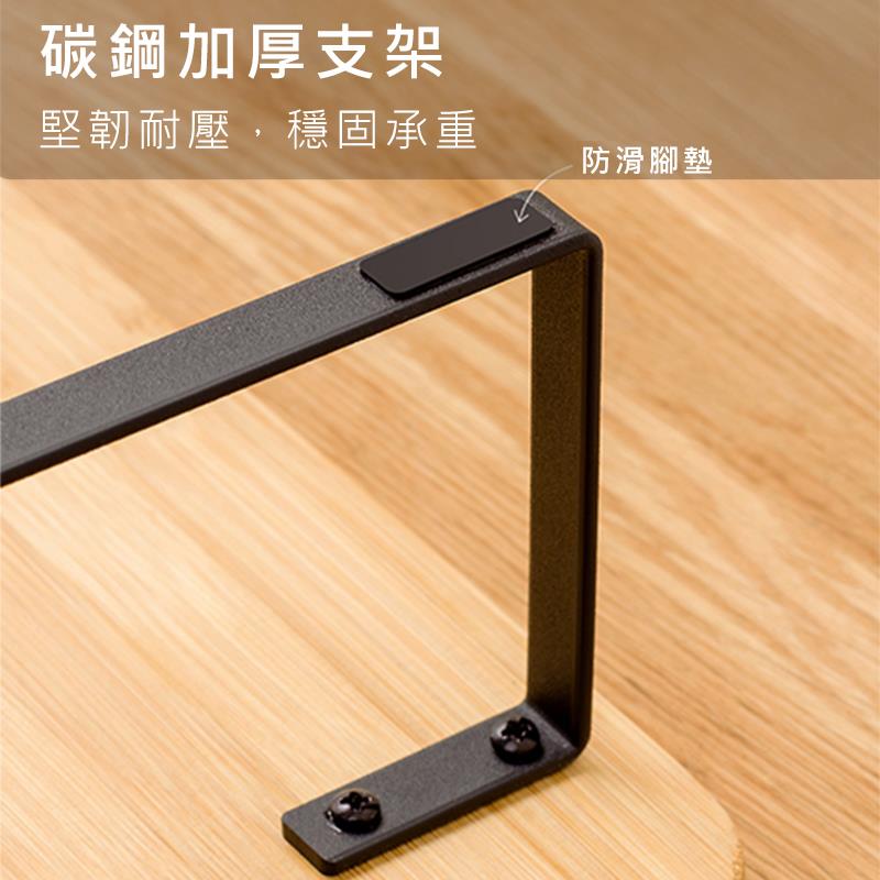 碳鋼加厚支架 堅韌耐壓,穩固承重 防滑腳墊