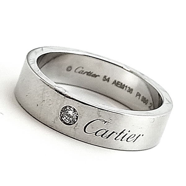 Cartier　46DWJ498 Pt950 6号 Cartier 46DWJ498 Pt950 6号