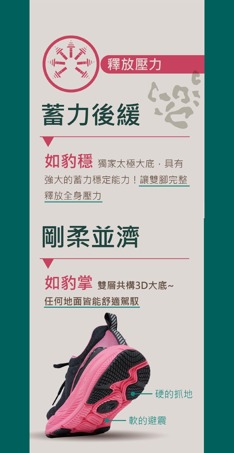 強大的蓄力穩定能力讓雙腳完整