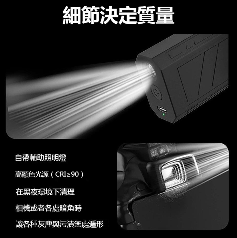 讓各種灰塵與污漬無處遁形