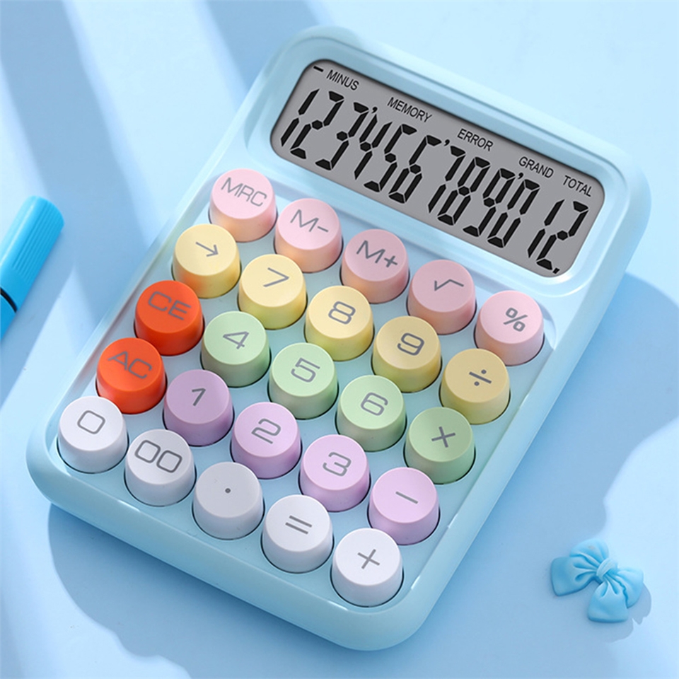 多巴胺計算機糖豆計算機大按鍵計算機機械式計算器|計算機|ETMall