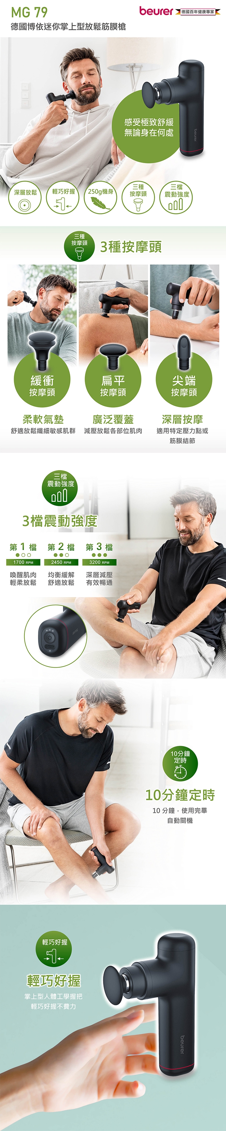 beurer德國博依 MG79 - 詳情1