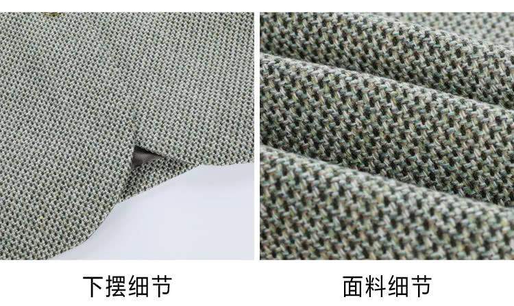 下摆细节 面料细节 