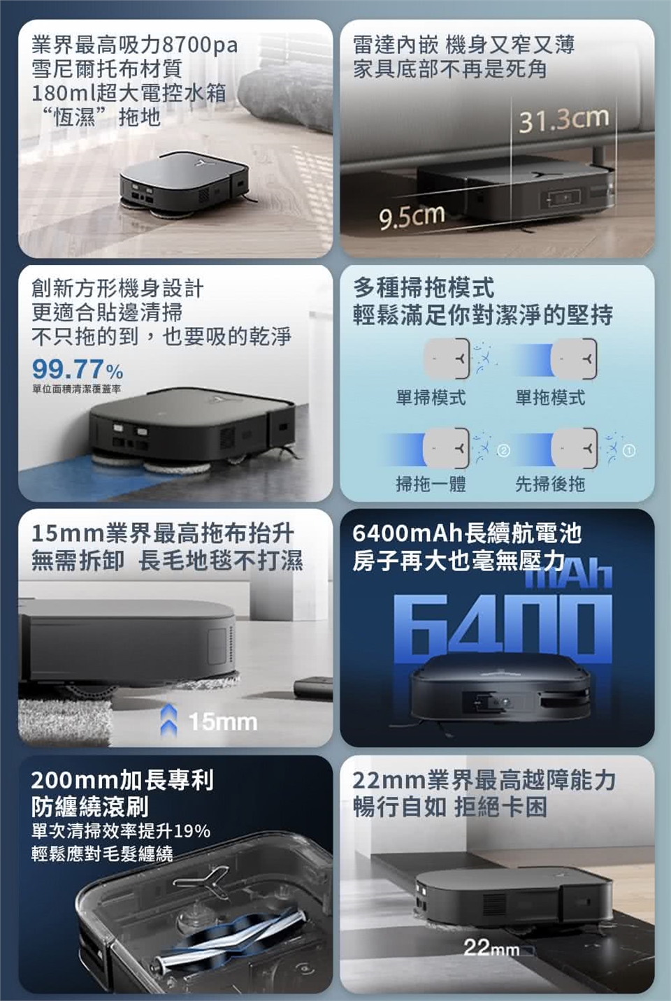 ECOVACS DEEBOT X2 COMBO - 詳情8