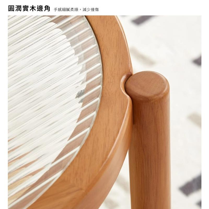 圓潤實木邊角 手感細膩柔順,減少撞傷 