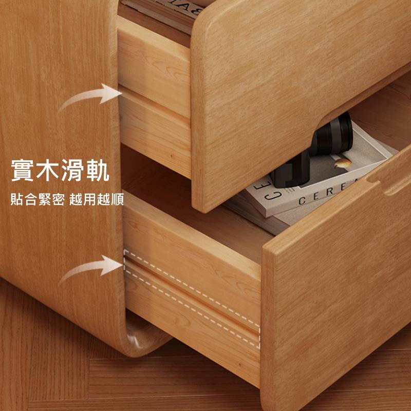 實木滑軌 貼合緊密 越用越順 
