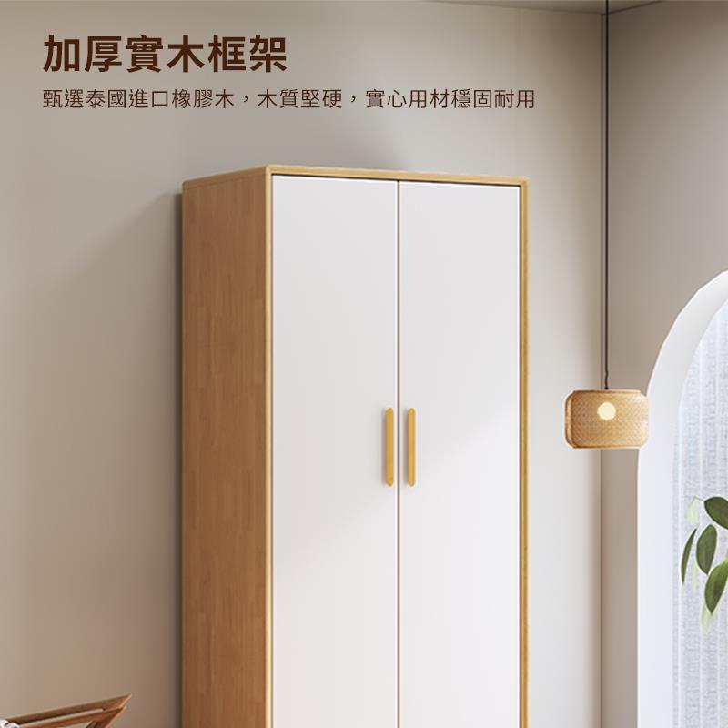 加厚實木框架 甄選泰國進口橡膠木,木質堅硬,實心用材穩固耐用 