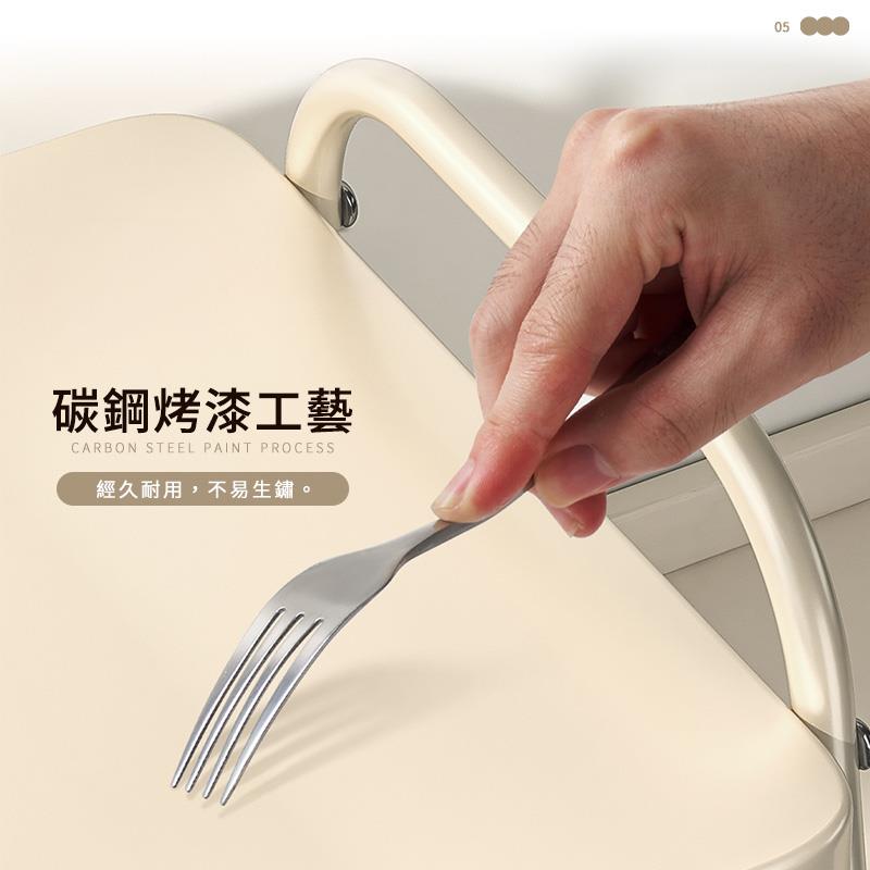 碳鋼烤漆工藝 經久耐用,不易生鏽。 